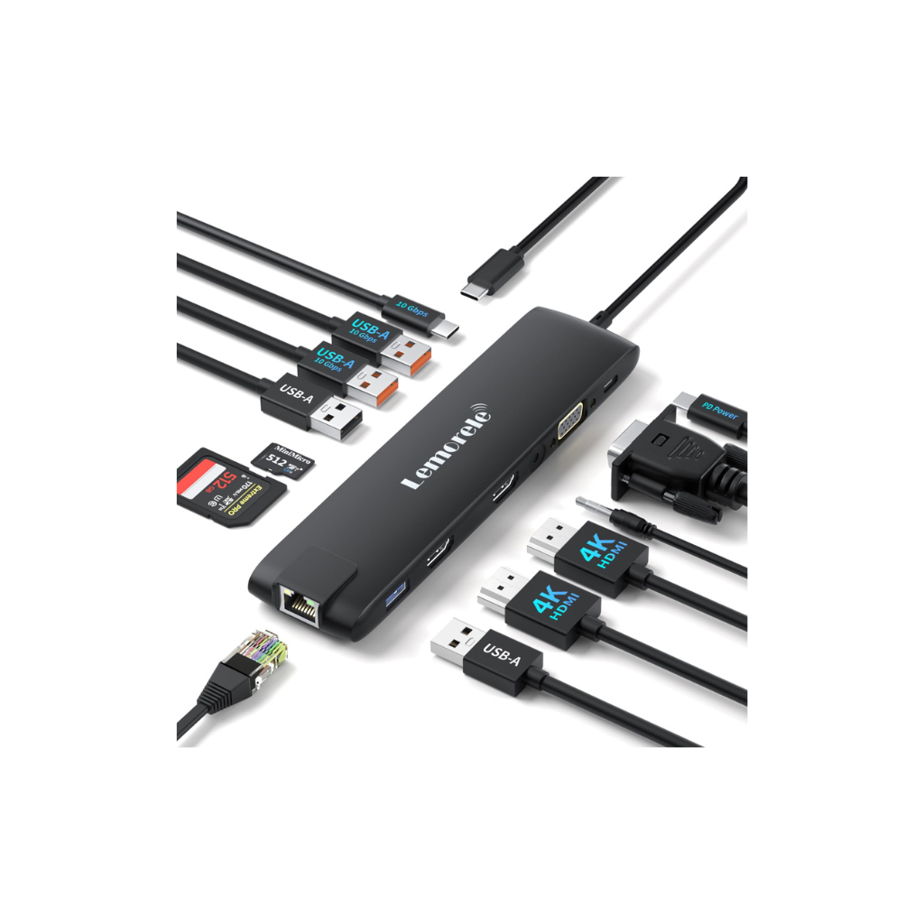 LEMORELE 10GBPS USB-A HUB