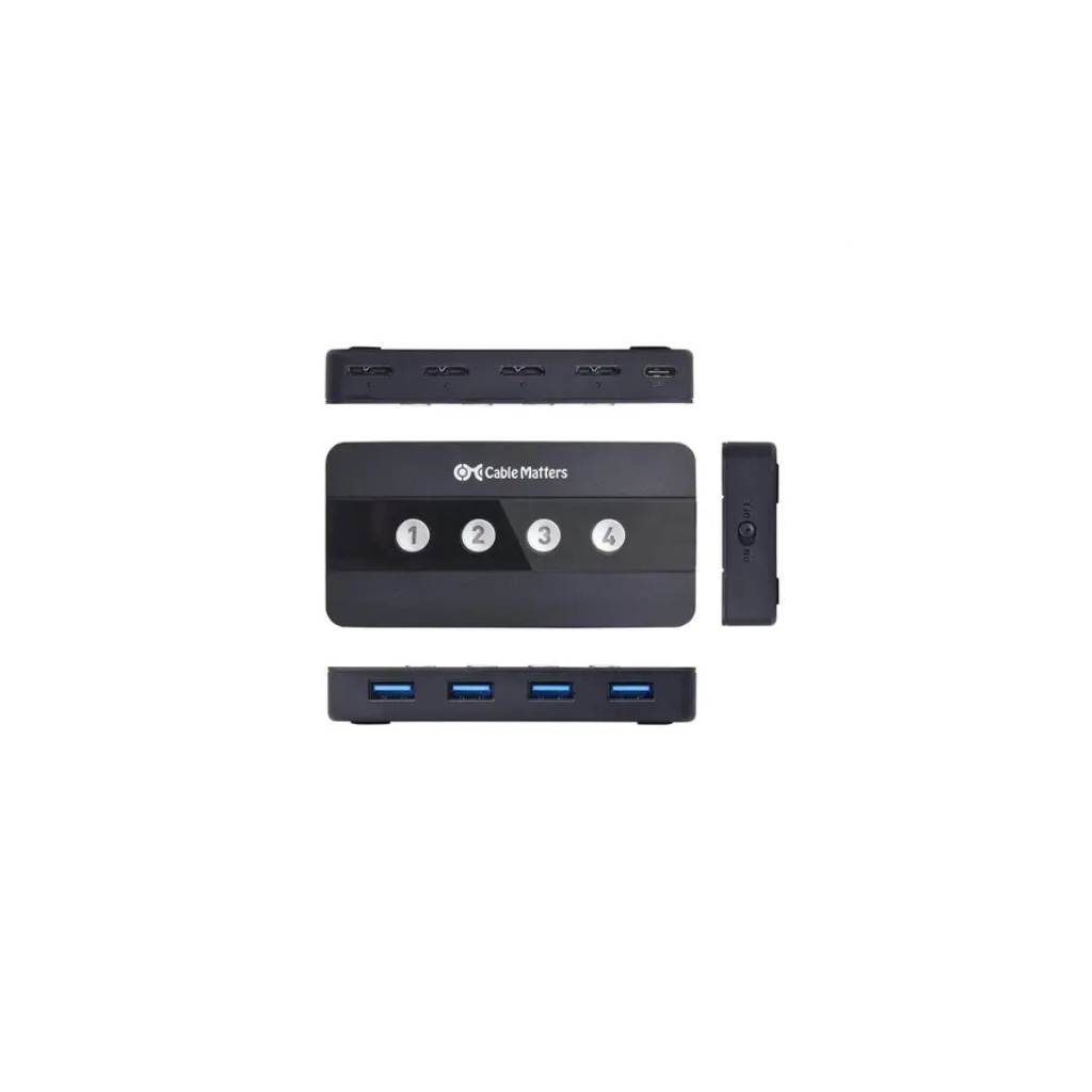 LEMORELE 4-IN-2-OUT USB 3.0