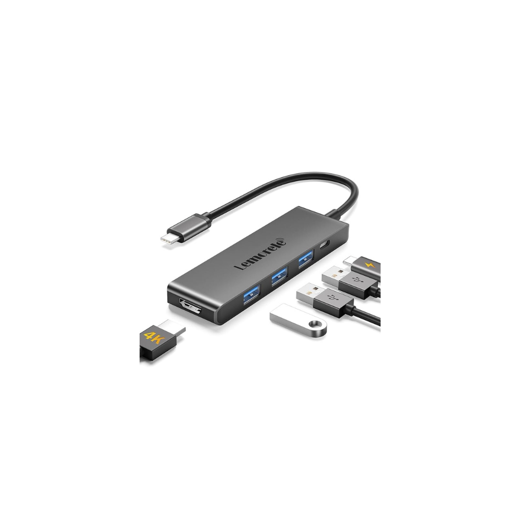 LEMORELE 5-IN-1 USB-C HUB