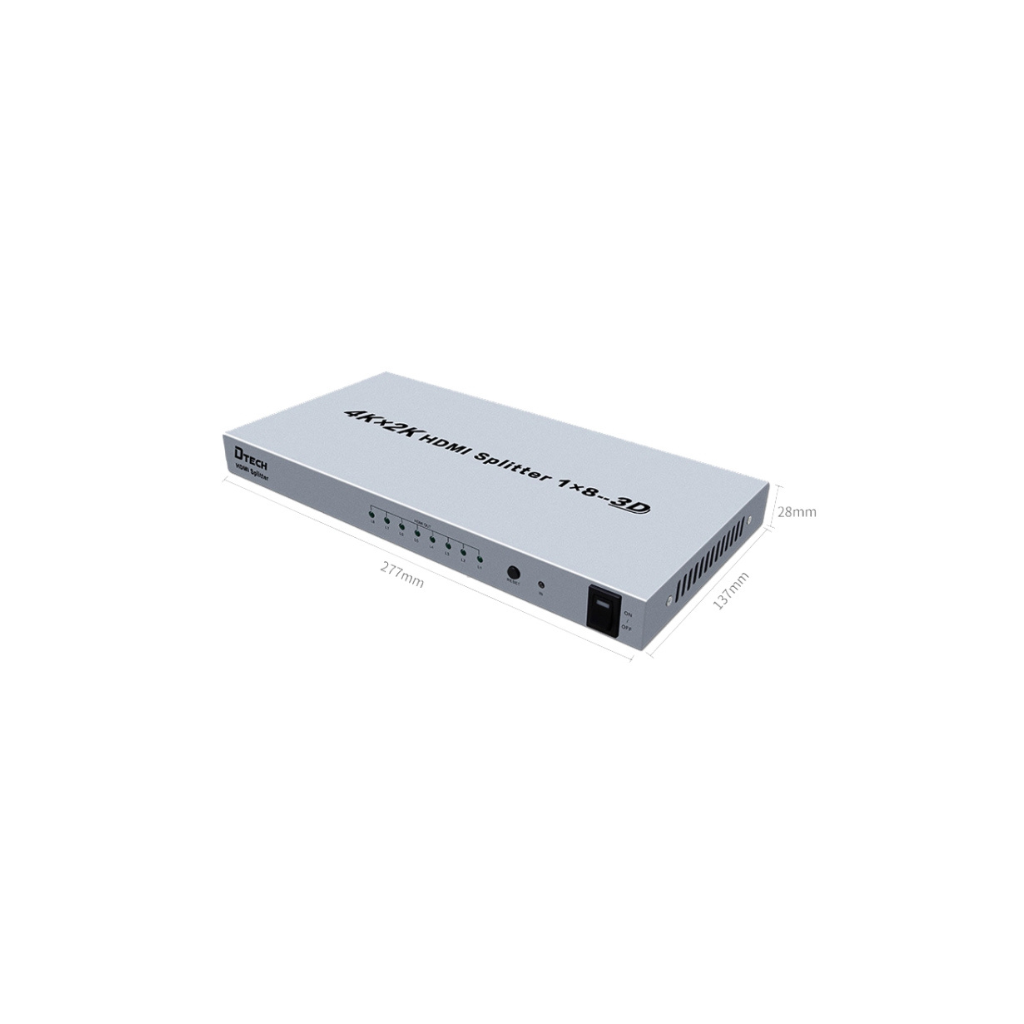 DTECH HDMI SPLITTER 1x8