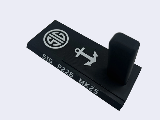 Sig P226 MK25 Pistol Display Stand