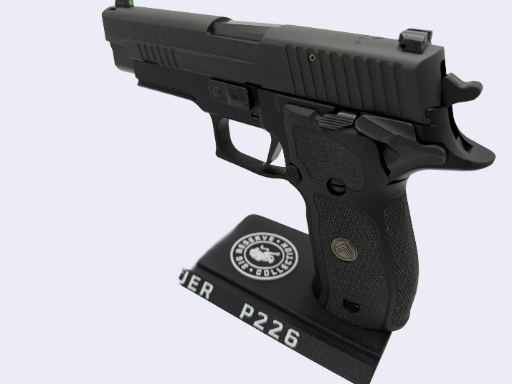 Sig P226 XFive Reserve Collection Pistol Display Stand