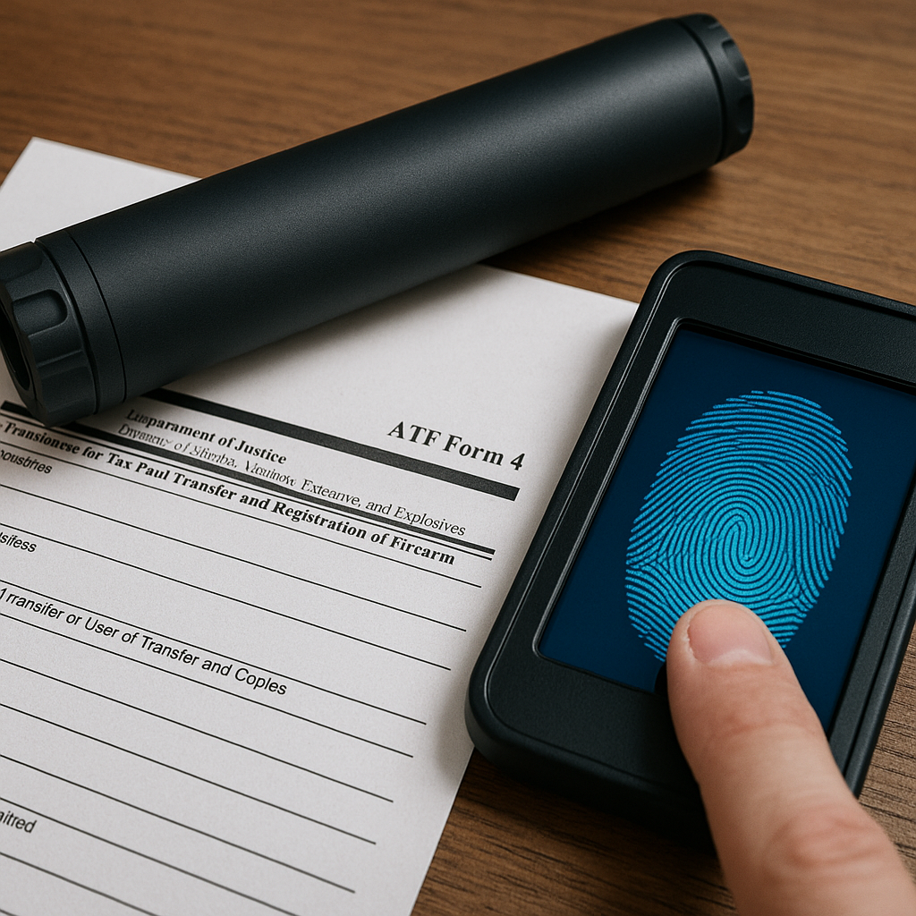 Full-Service NFA Transfer – Form 4 Filing with Digital Fingerprinting (.EFT File Included)