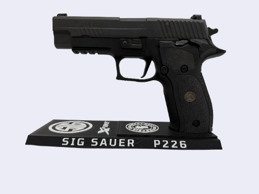 Sig P226 XFive Reserve Collection Pistol Display Stand