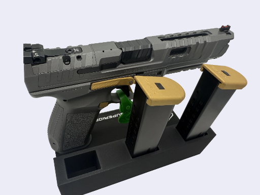 Canik SFX Rival Pistol Stand w/ 3 Mag Holder