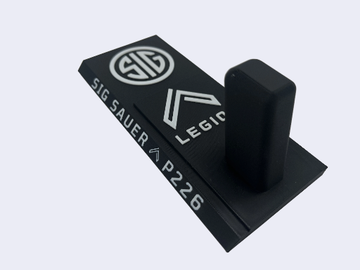 Sig P226 Legion Pistol Display Stand