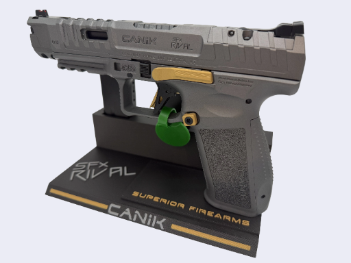 Canik SFX Rival Pistol Stand w/ 3 Mag Holder