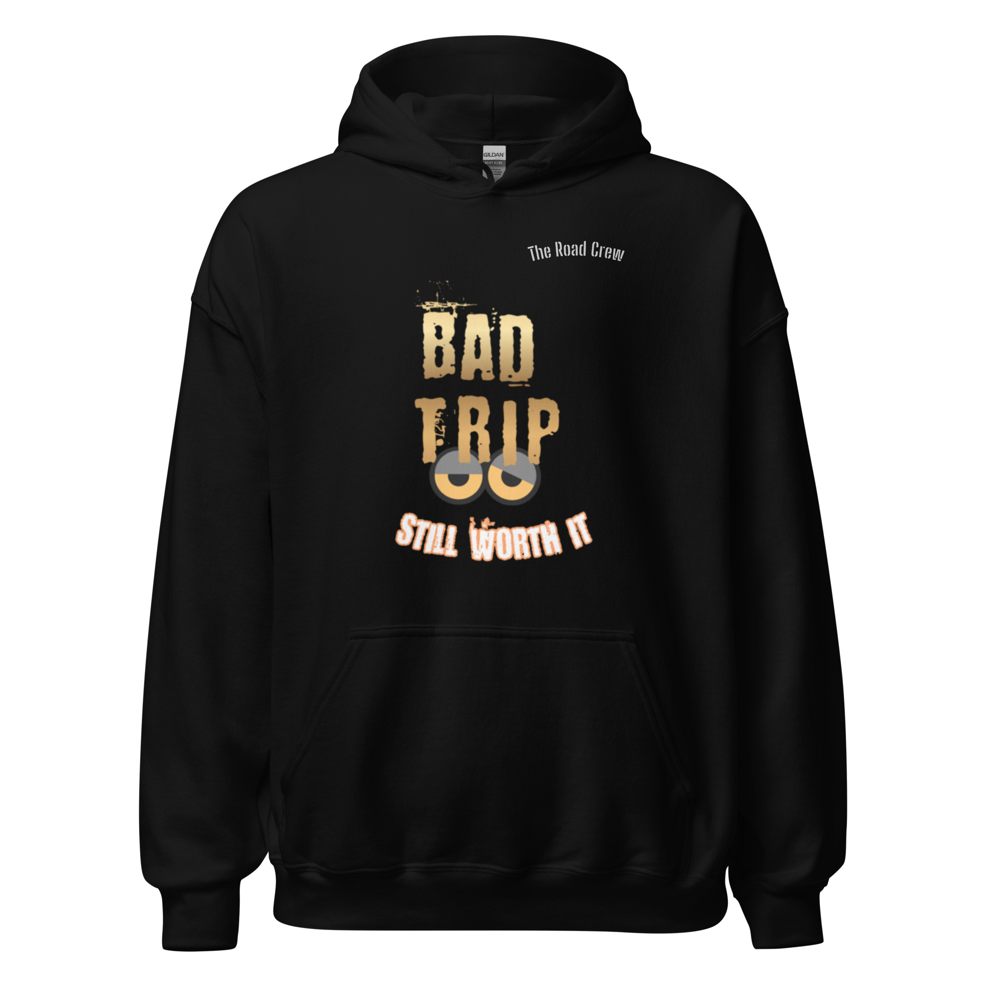 Bad Trip Hoodie – Worth It Psychedelic Rock & Roll Sweatshirt