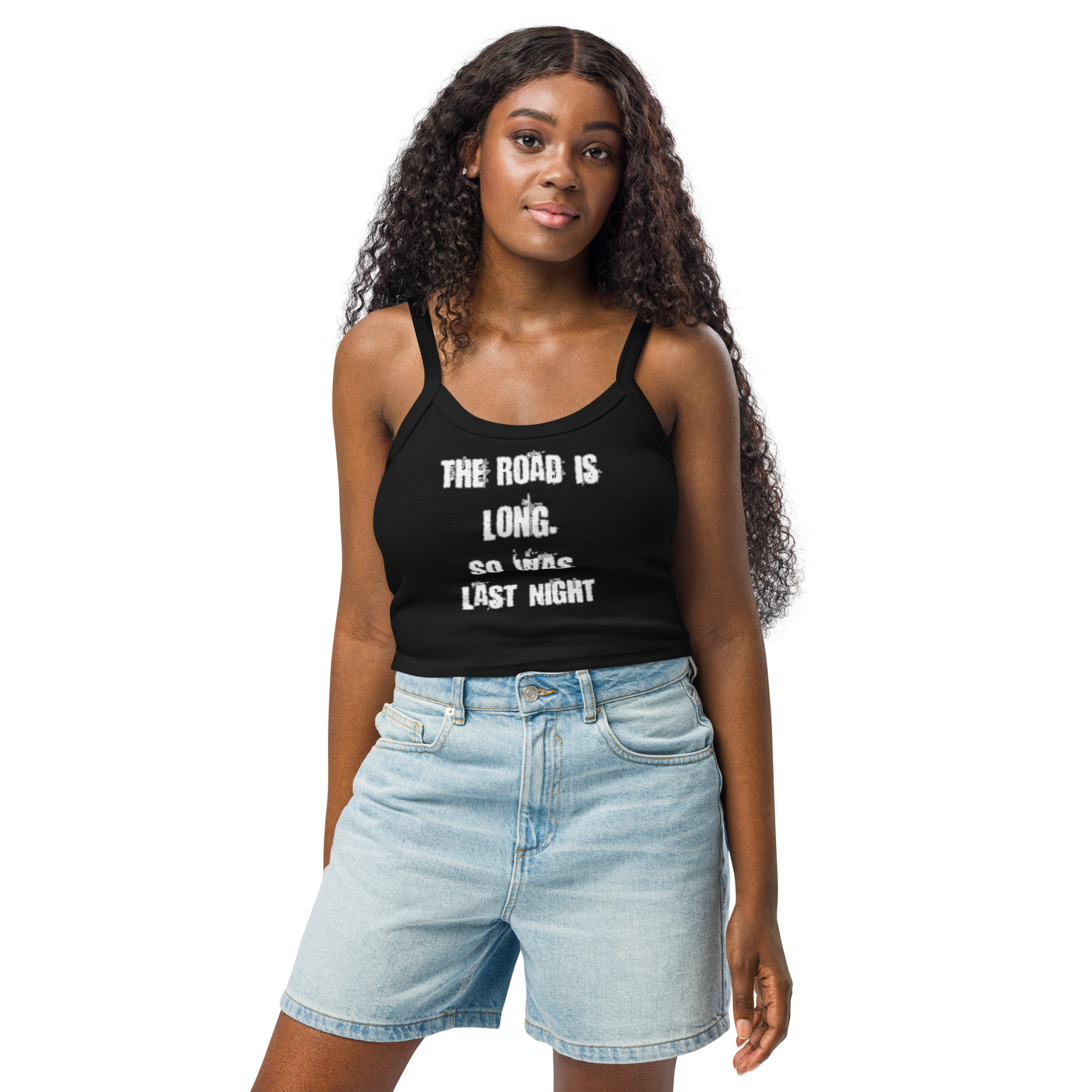 The Road Was Long Road Crew Tank Top