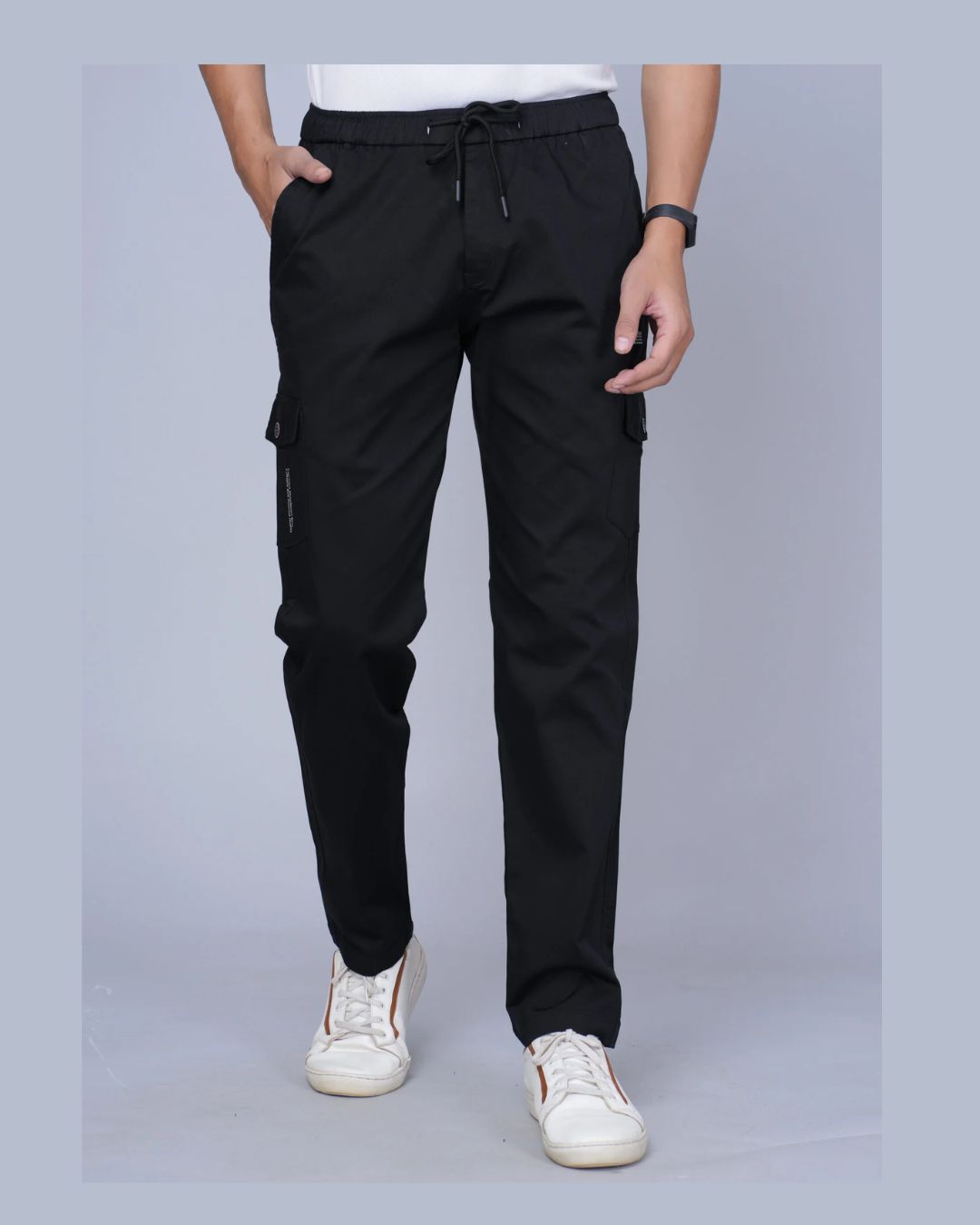 Cargo Pants Black Baton