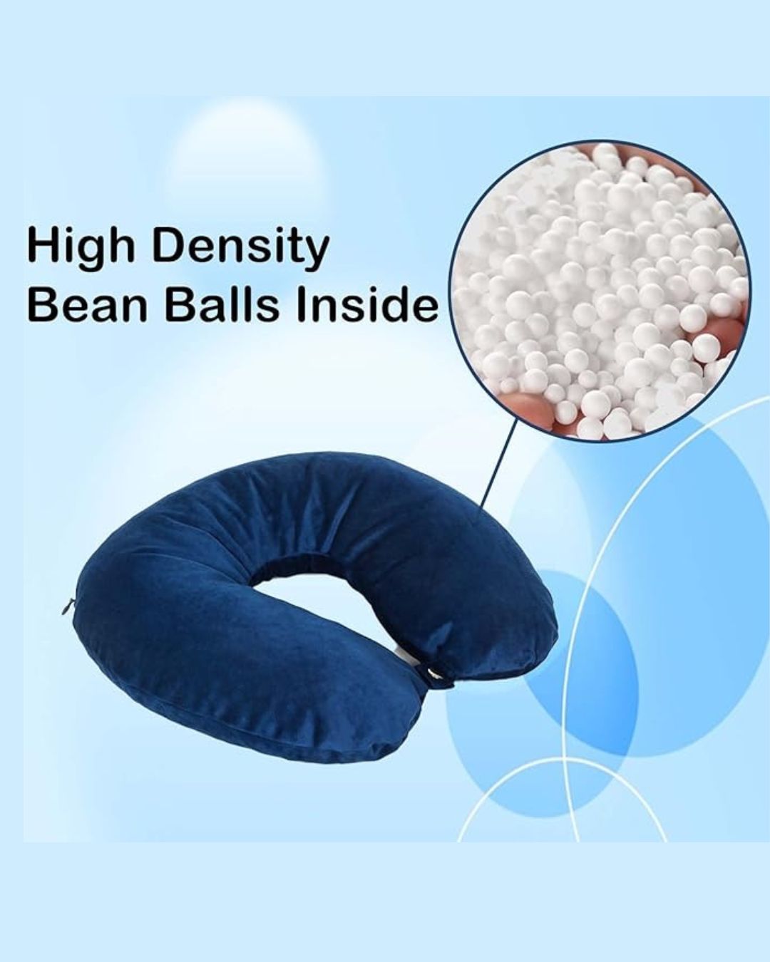 Travel Bean Balls Neck Pillow