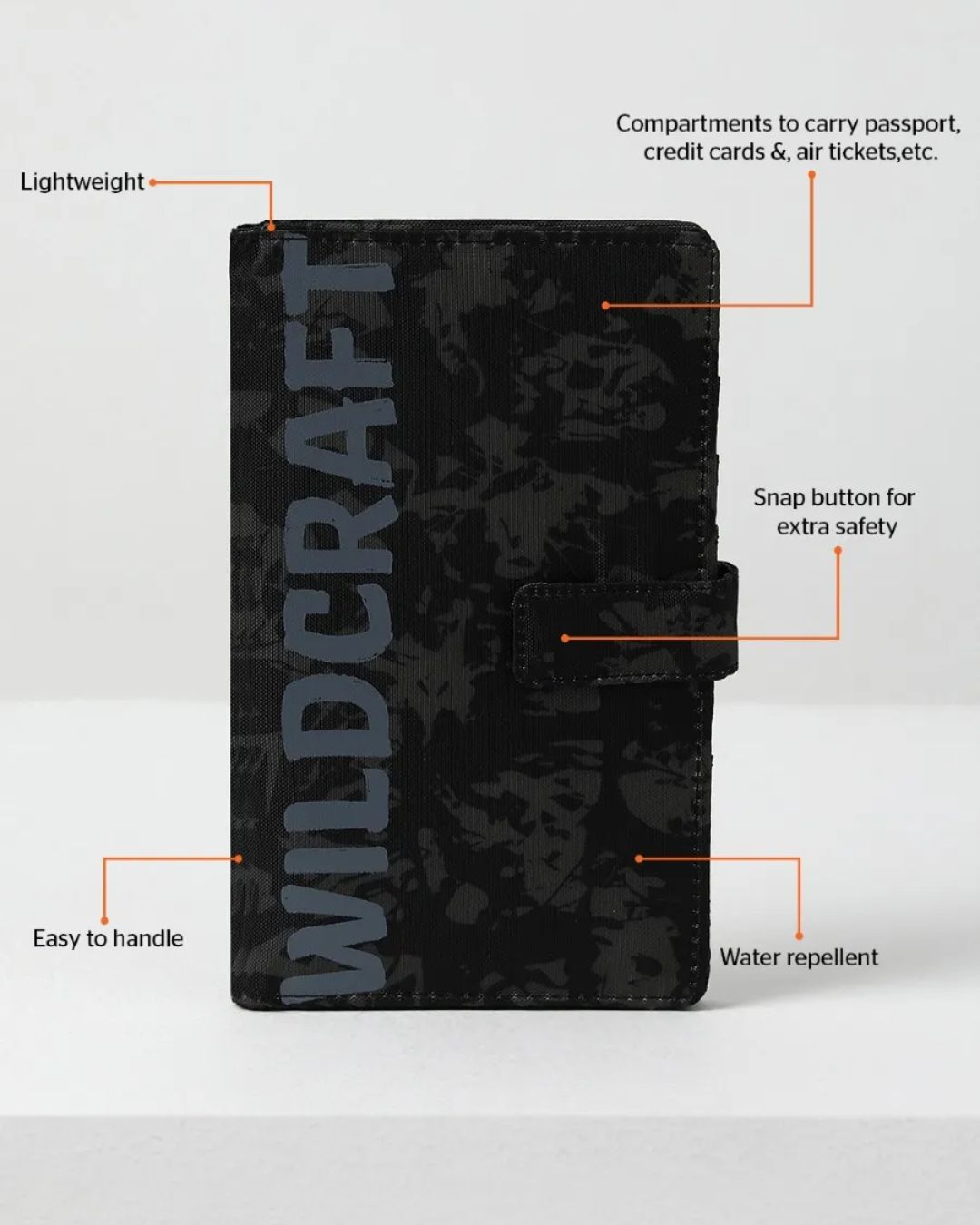 Wildcraft Passport Holder Wallet Big