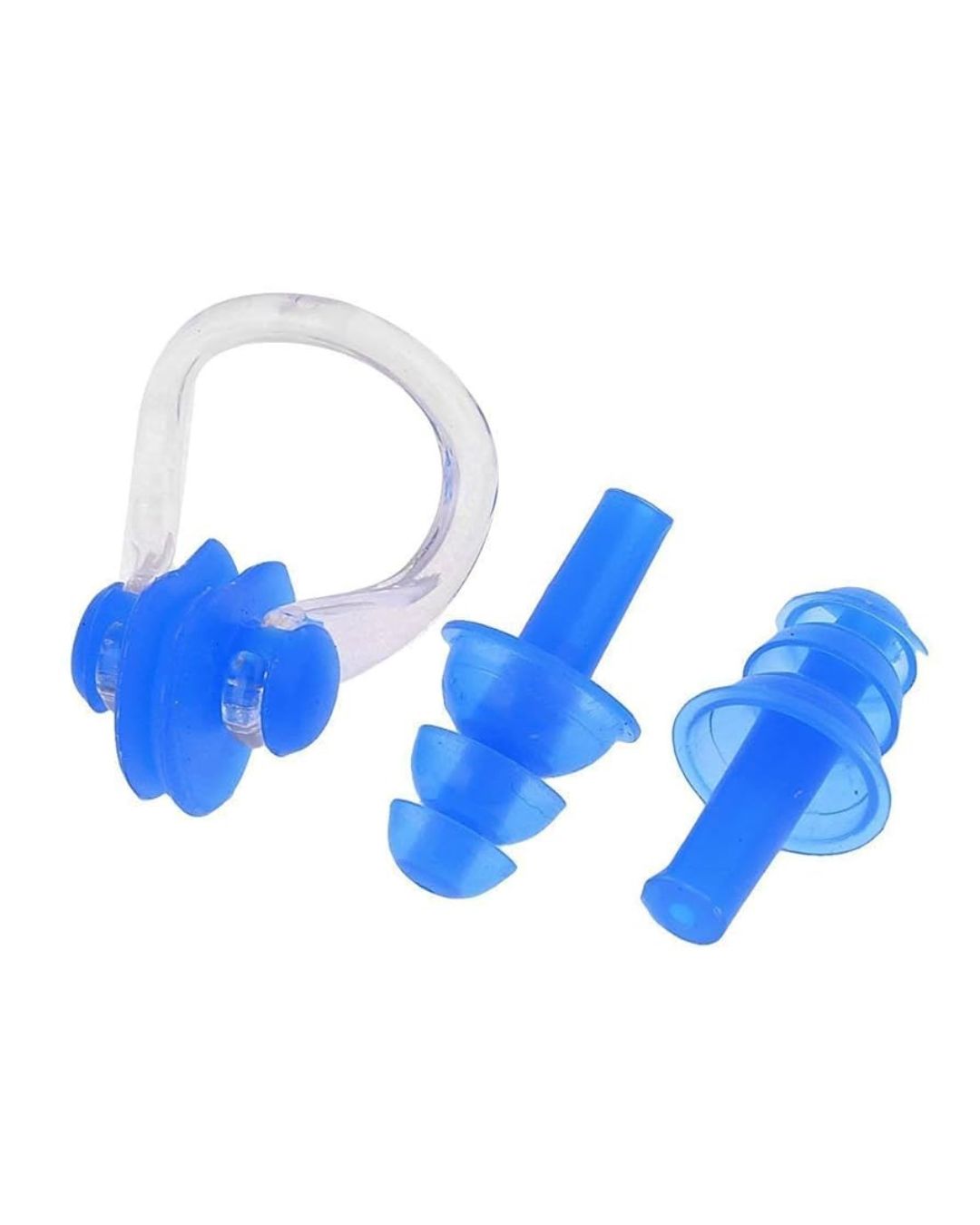 Swimming Nose Clip and Ear Plugs Set