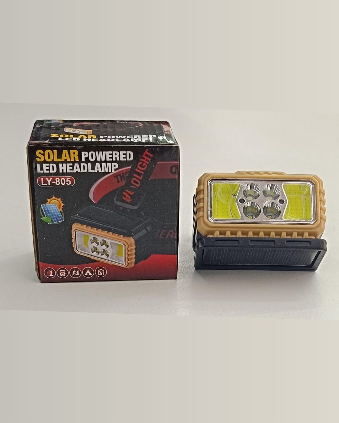 Solar Powered LED Headlamp LY-805