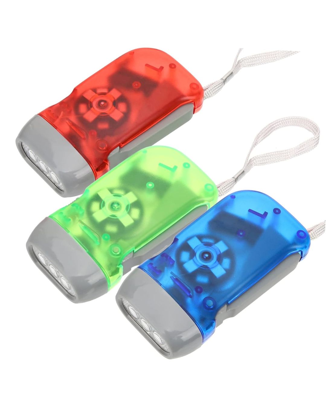 Hand Crank LED Flashlight