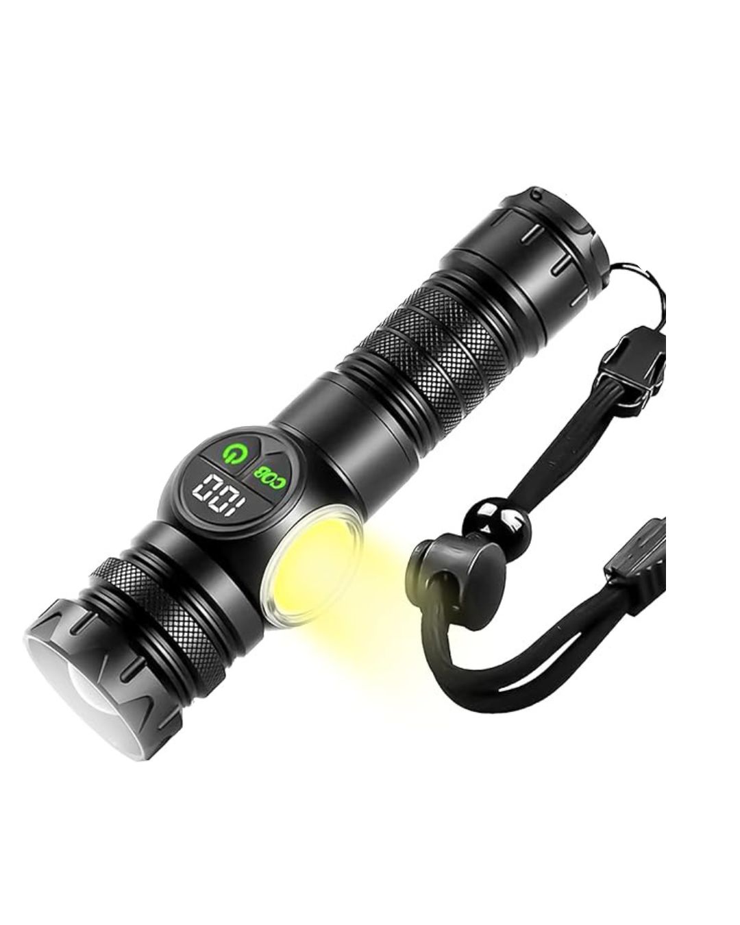 Rechargeable LED COB Flashlight