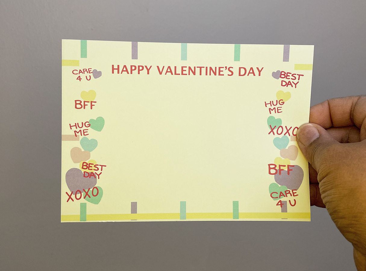 Candy Hearts Valentine's Day Penpal Kit (Digital Download)