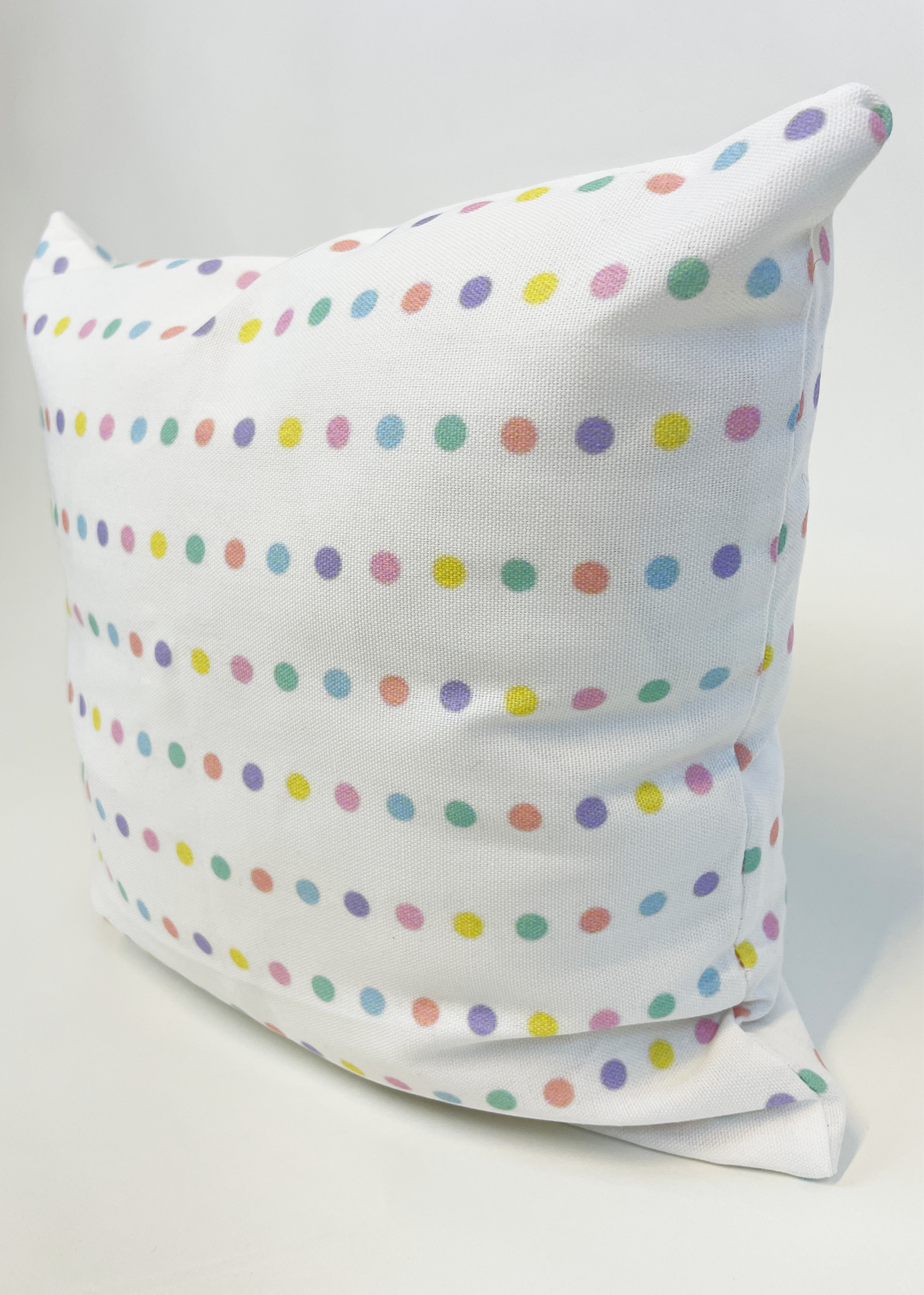 Pastel Polkadot Pillow Cover