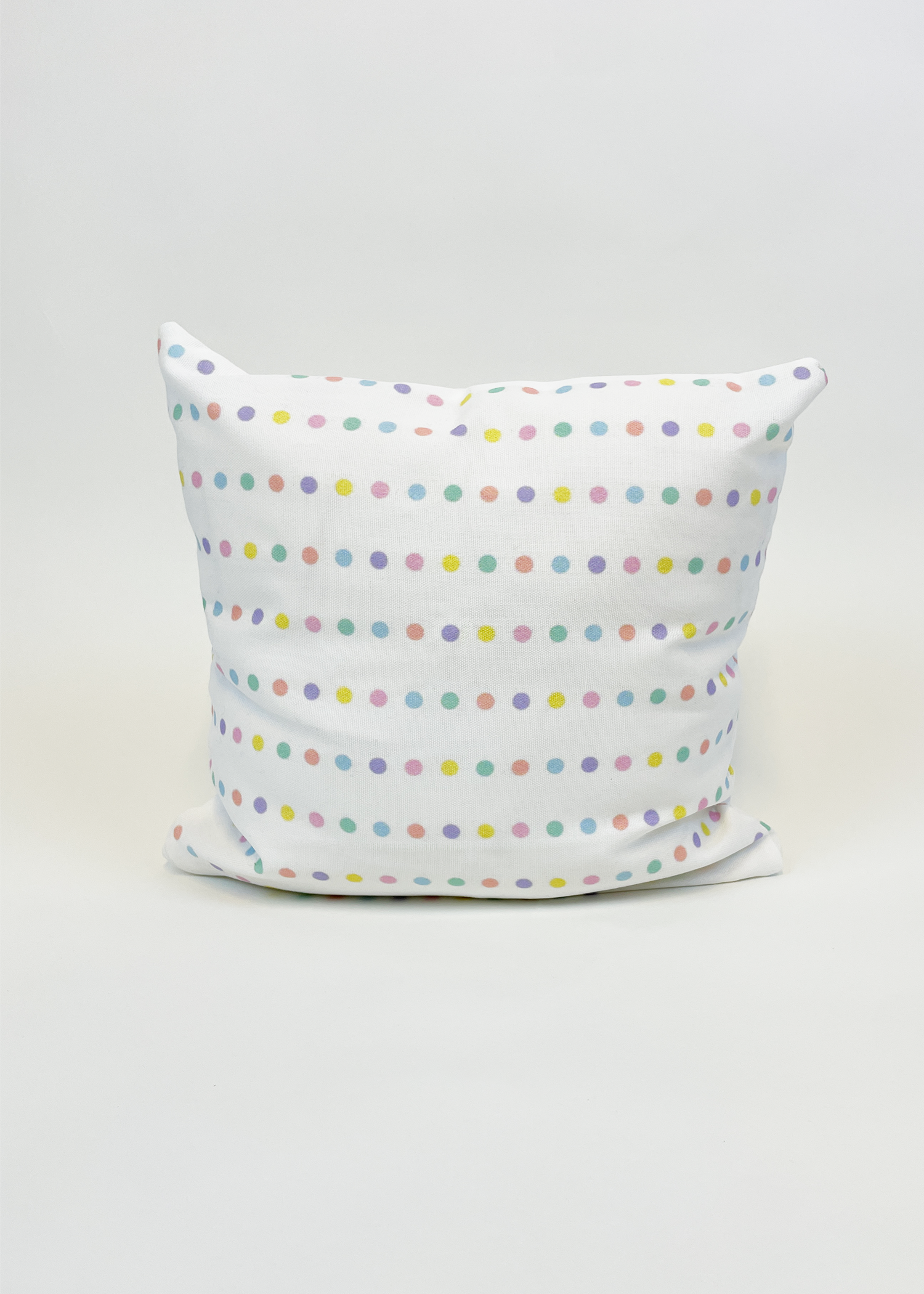 Pastel Polkadot Pillow Cover