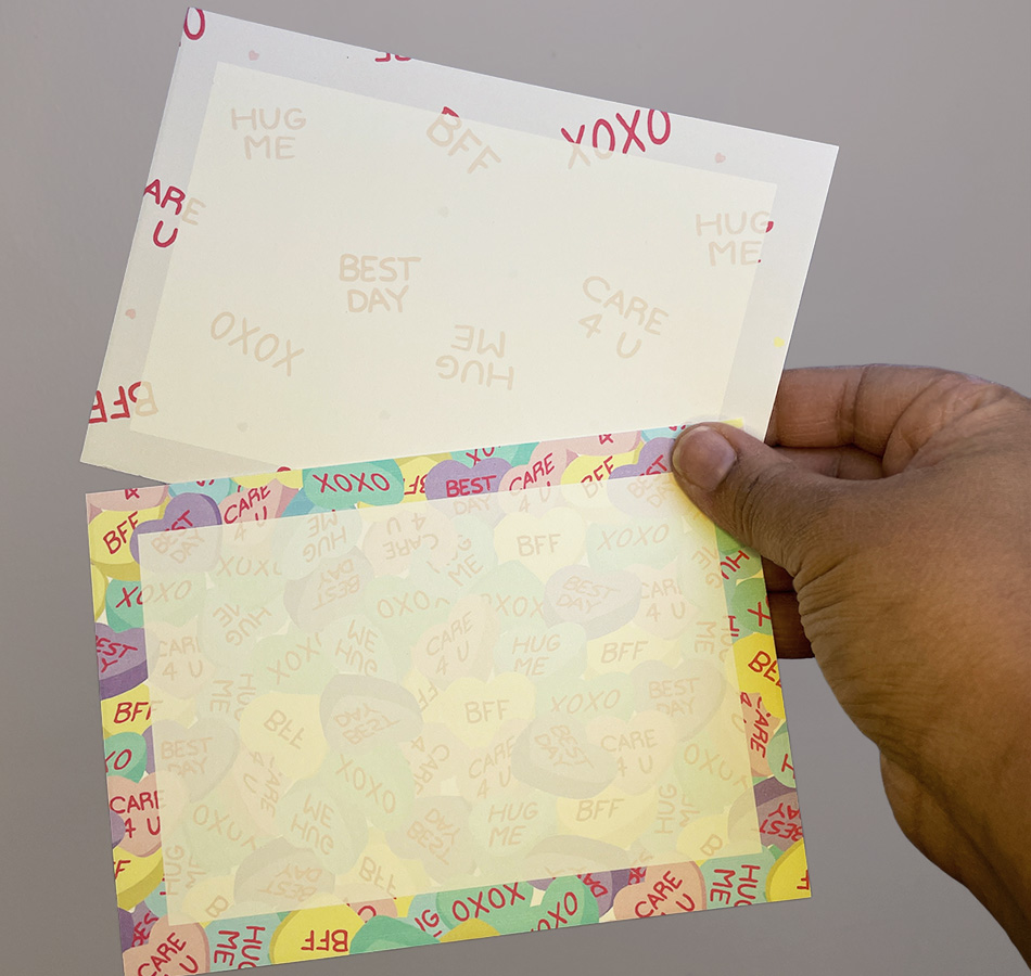 Candy Hearts Valentine's Day Penpal Kit (Digital Download)