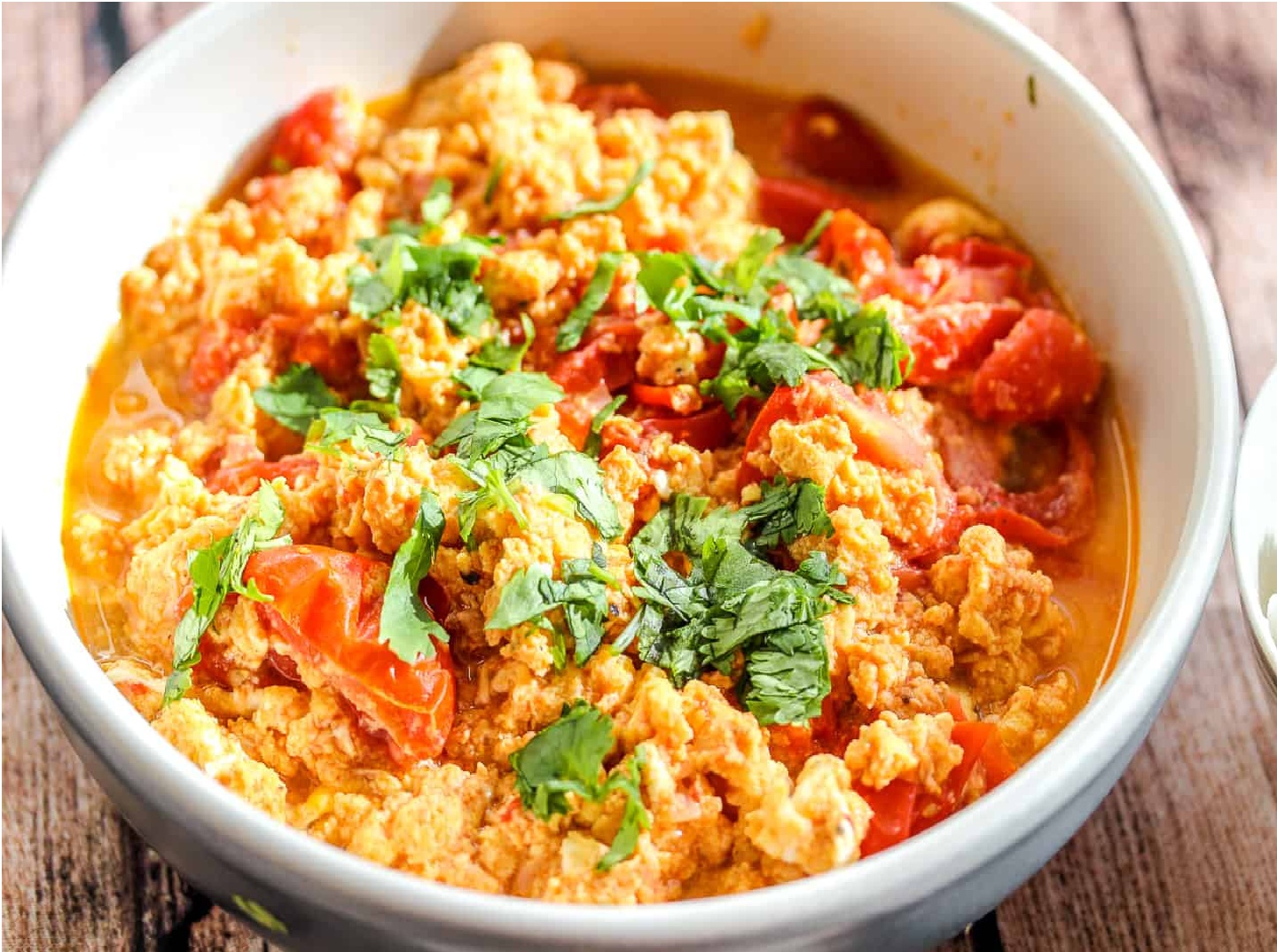 Fried eggs ( Omelete) with Tomatoes