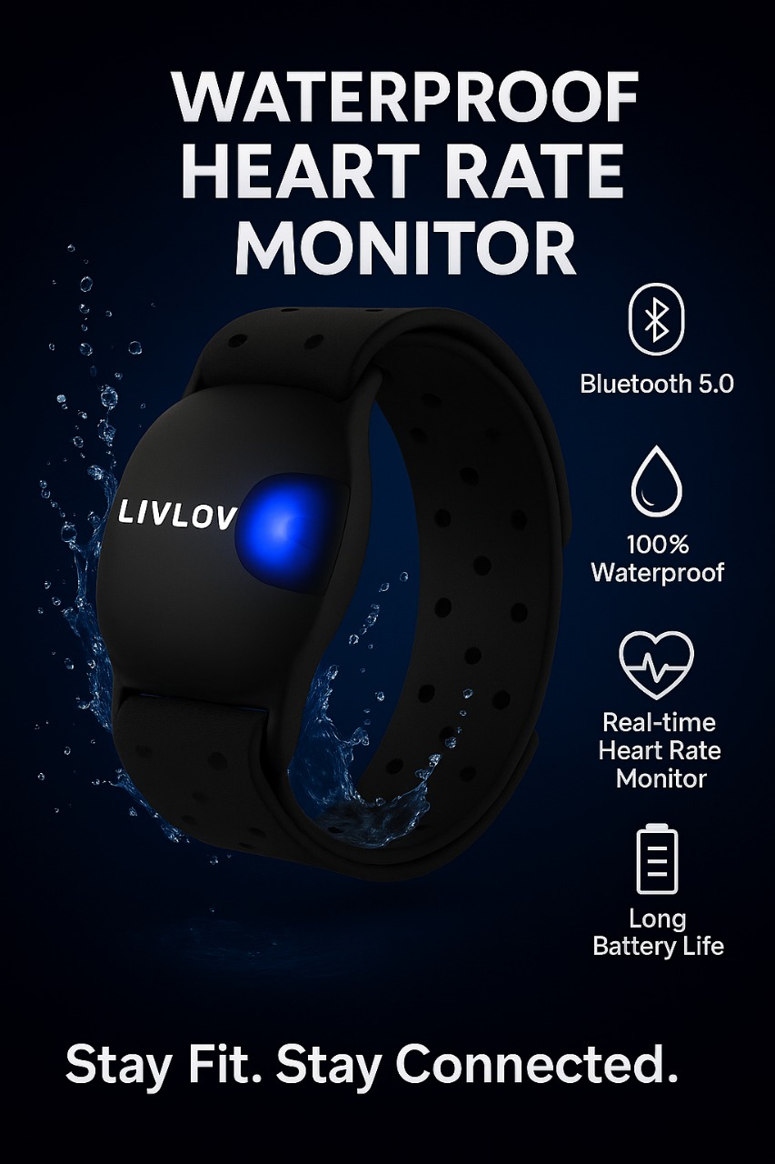 LIVLOV Heart Rate Monitor Armband