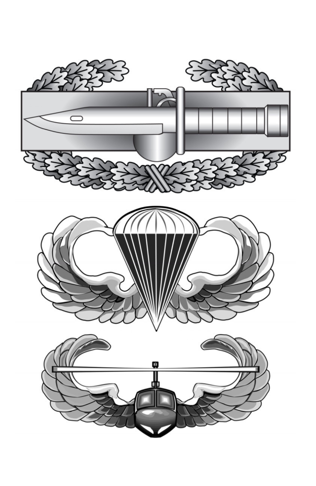 U.S. Military Badge Collection