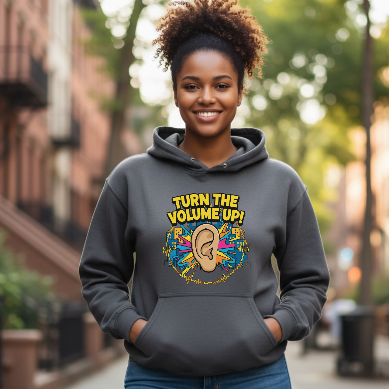Turn The Volume Up! T-Shirts & Hoodies