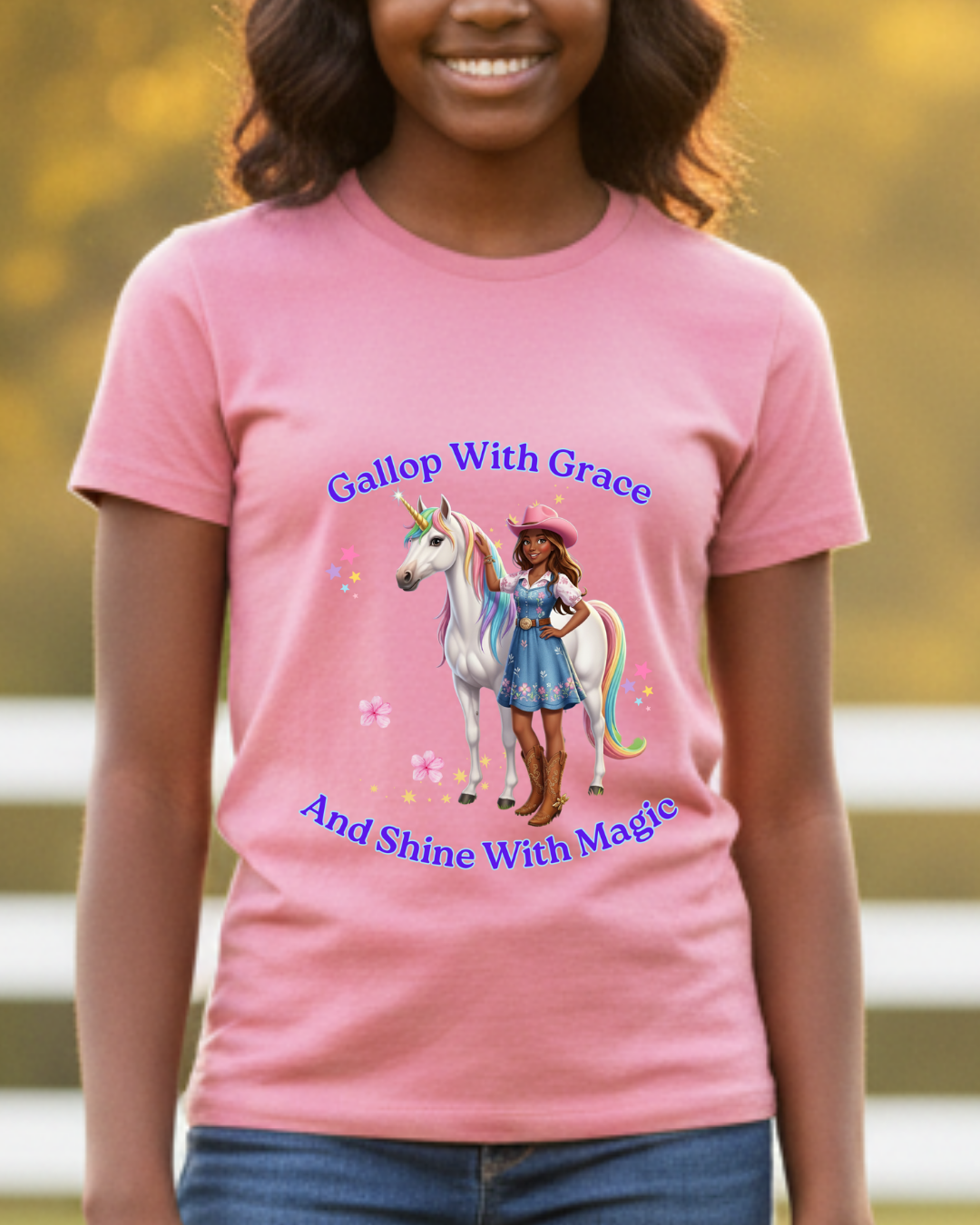 Gallop With Grace Unicorn T-Shirt
