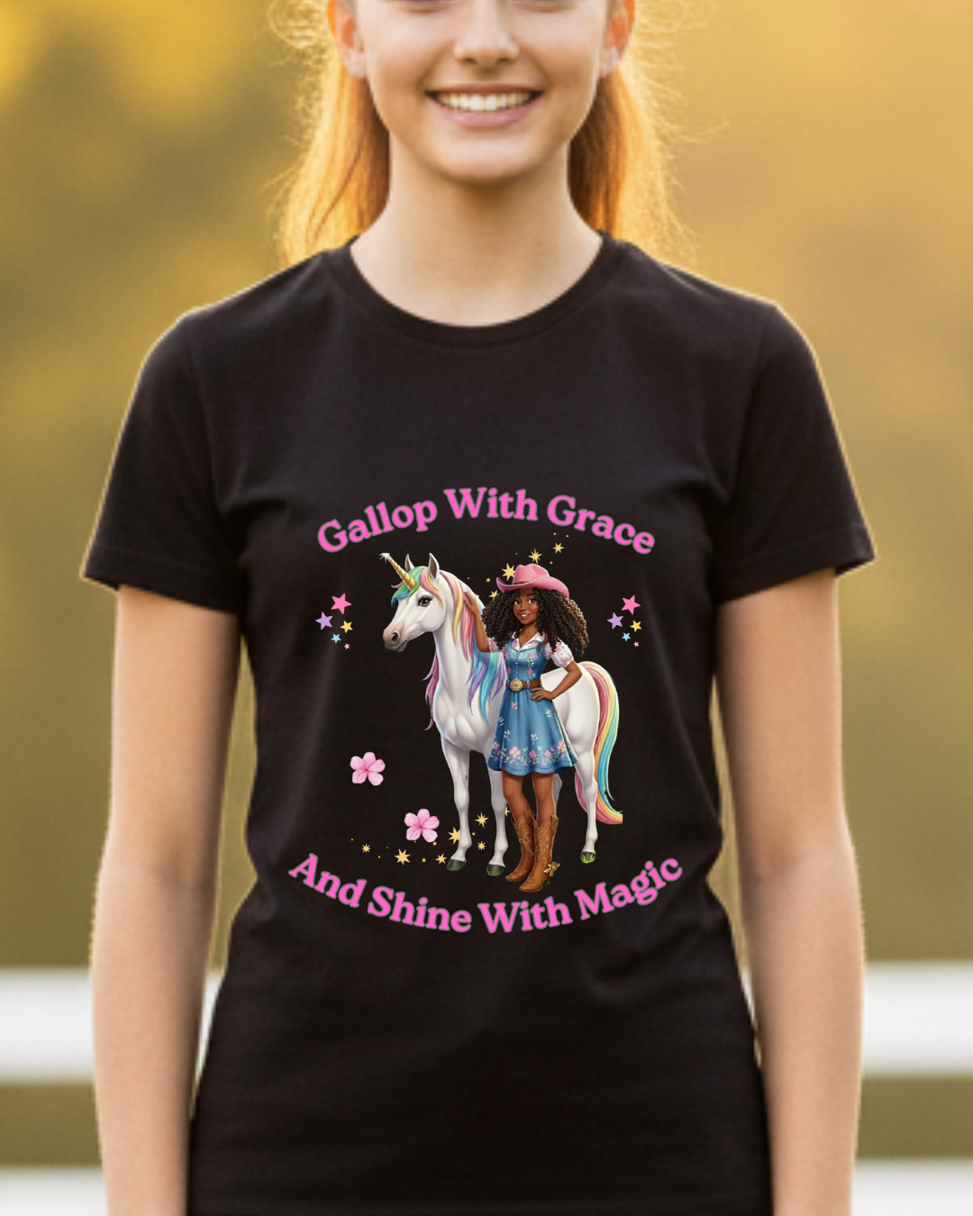 Gallop With Grace Graphic T-Shirt