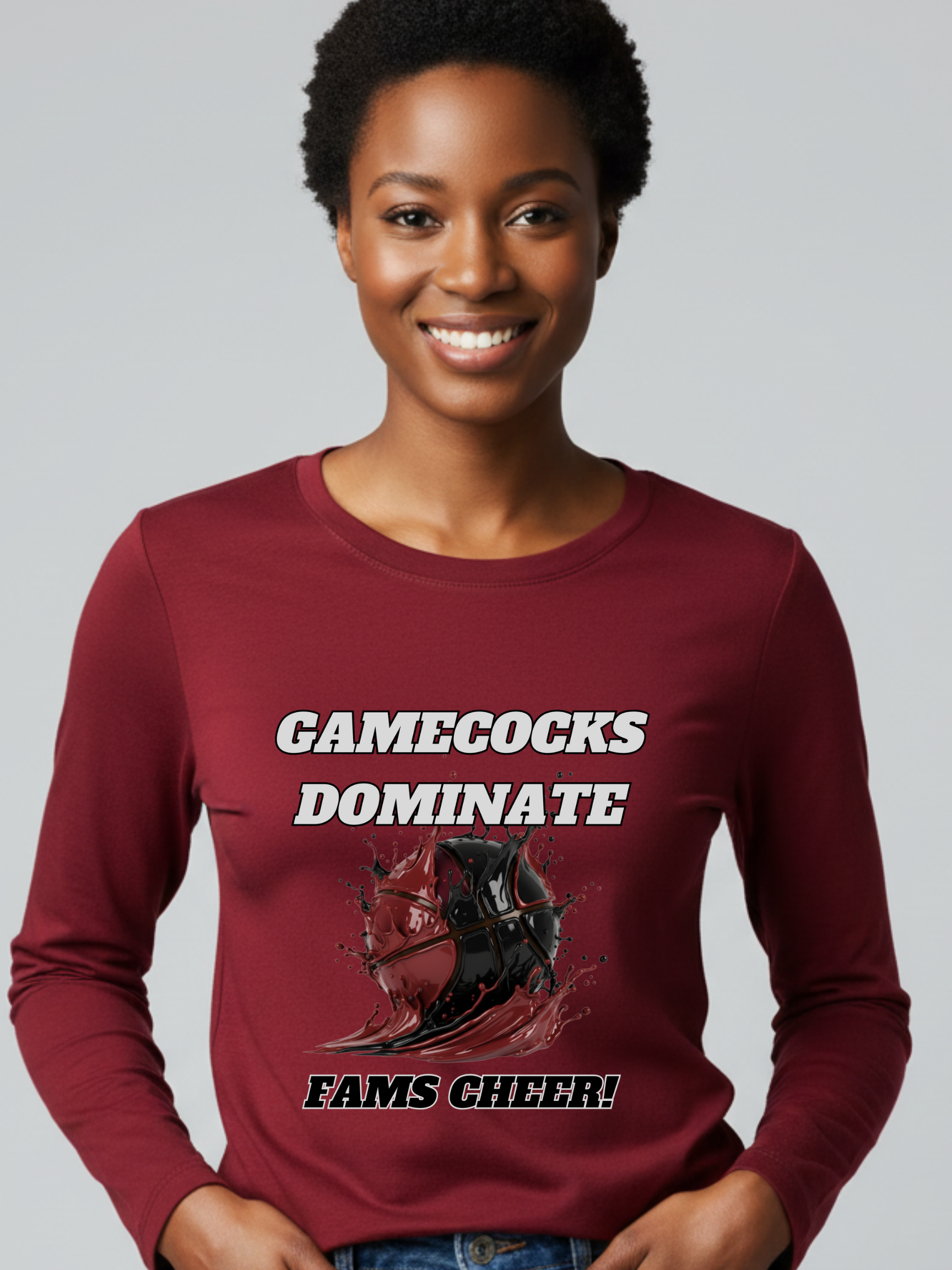 Gamecocks Team Spirit Sweatshirt - Garnet