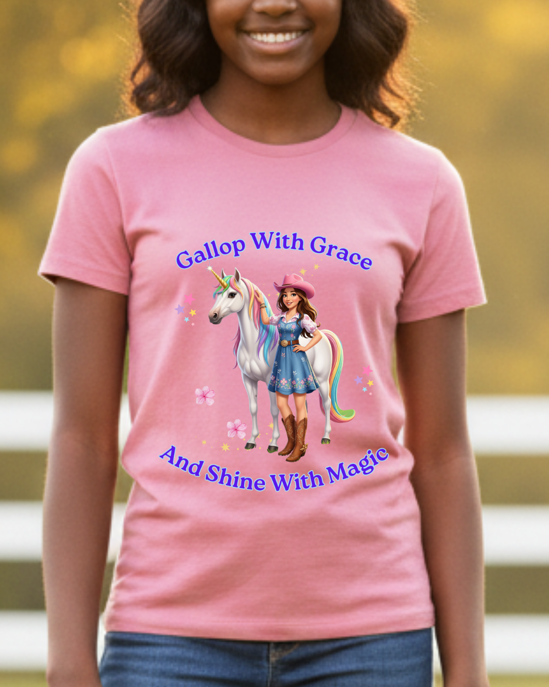 Gallop With Grace Unicorn T-Shirt