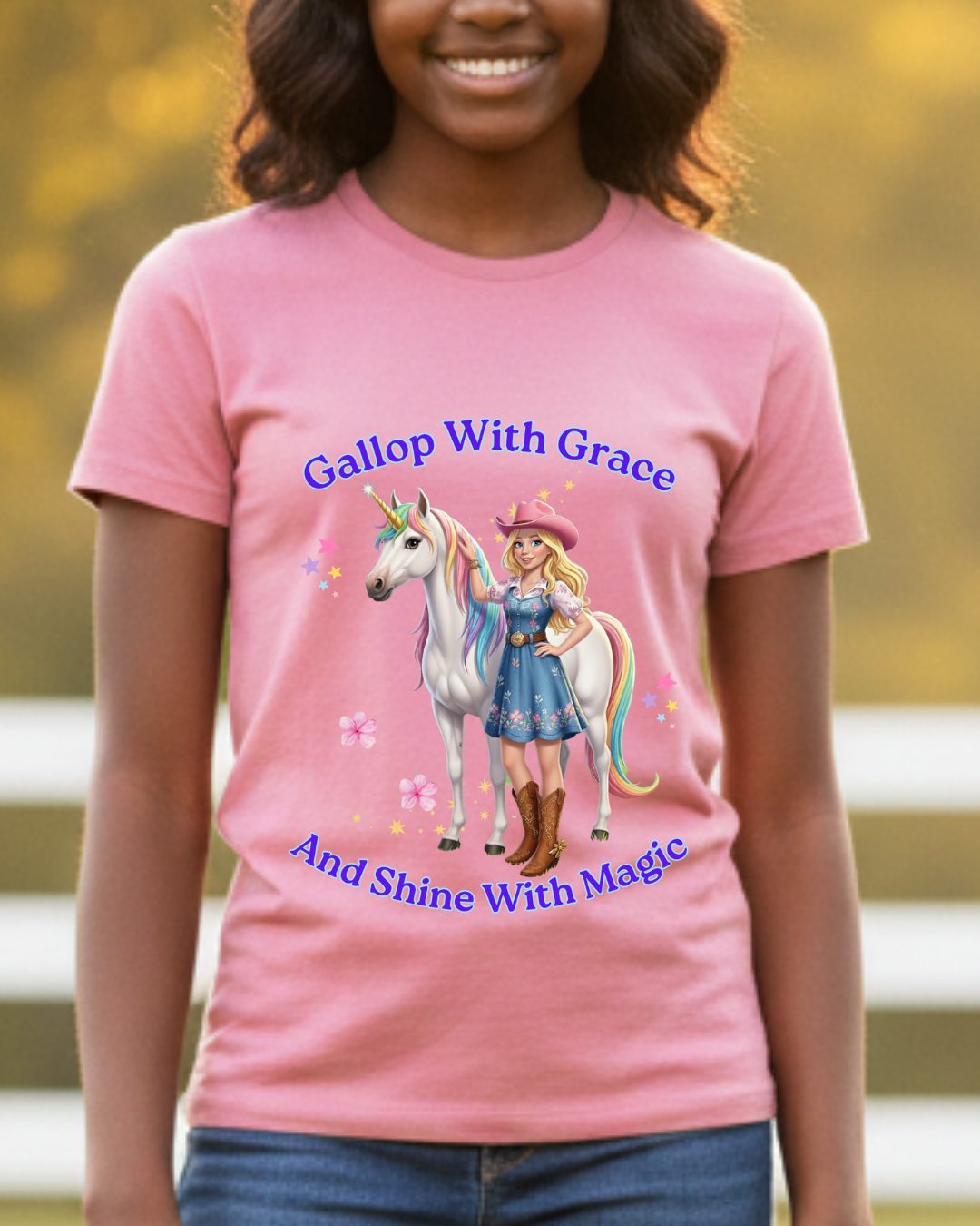 Gallop With Grace Unicorn T-Shirt