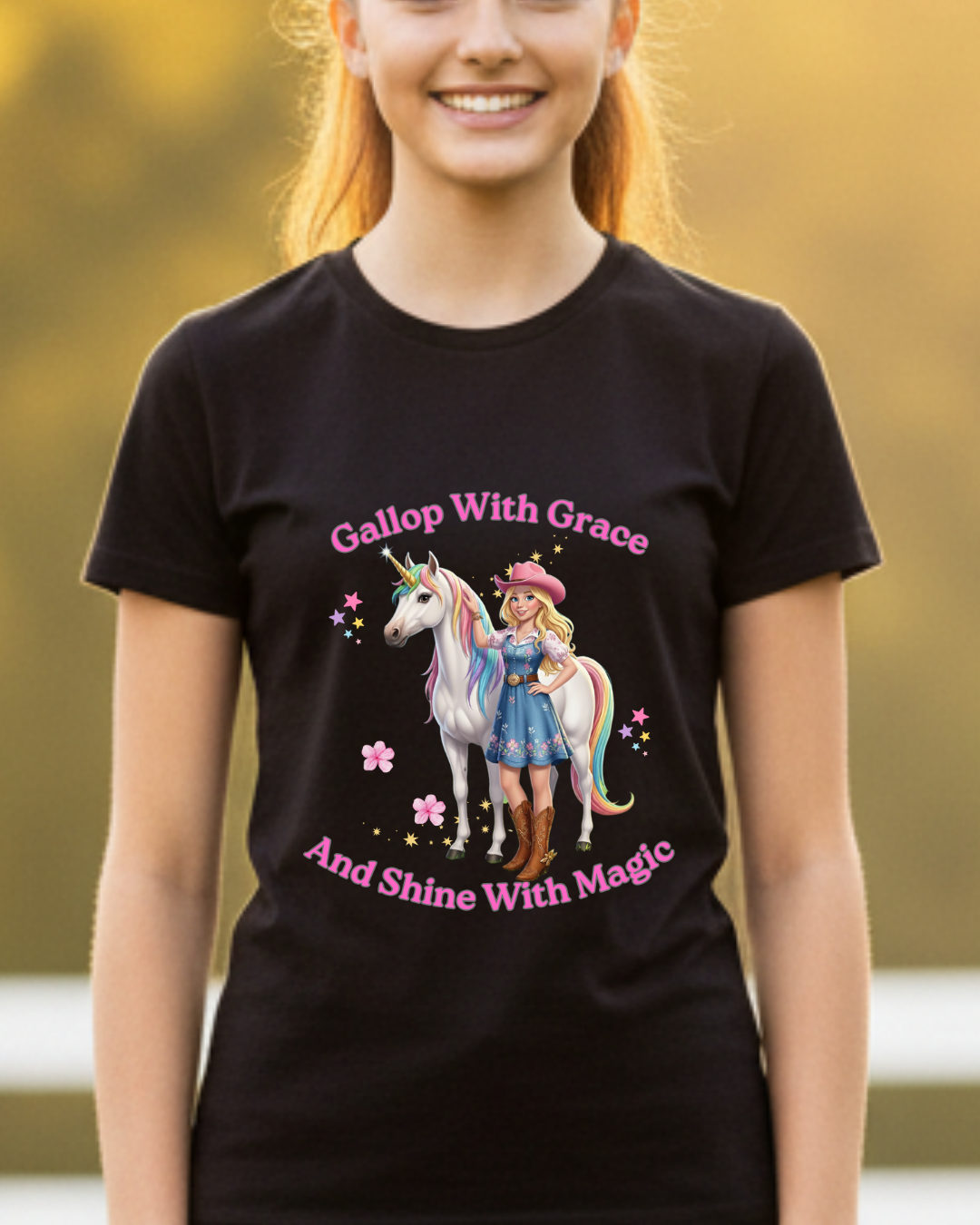 Gallop With Grace Graphic T-Shirt