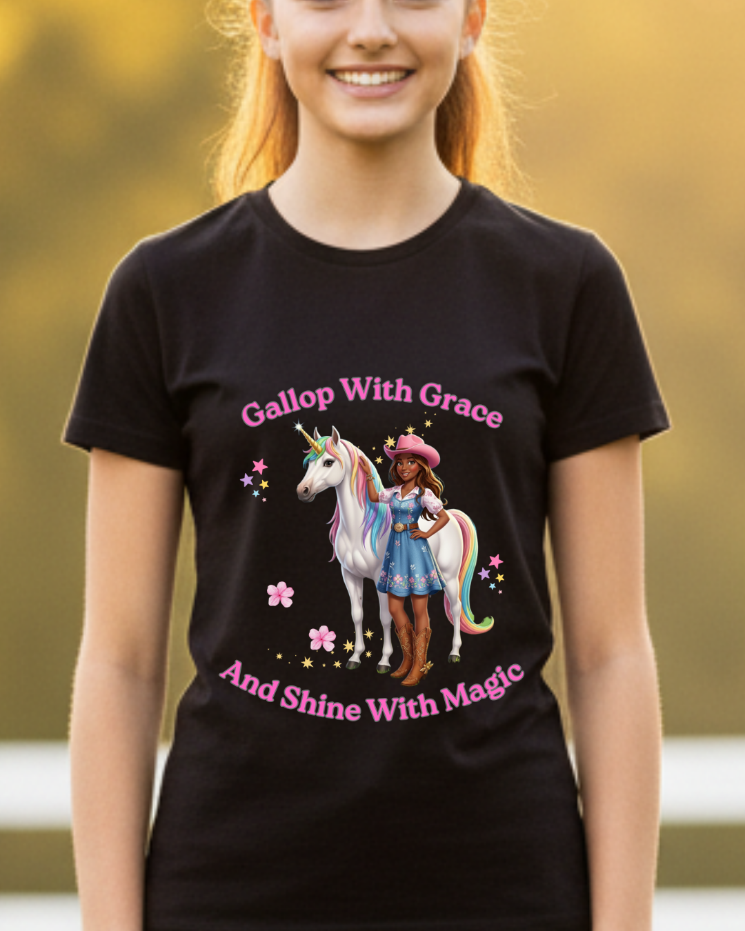 Gallop With Grace Graphic T-Shirt