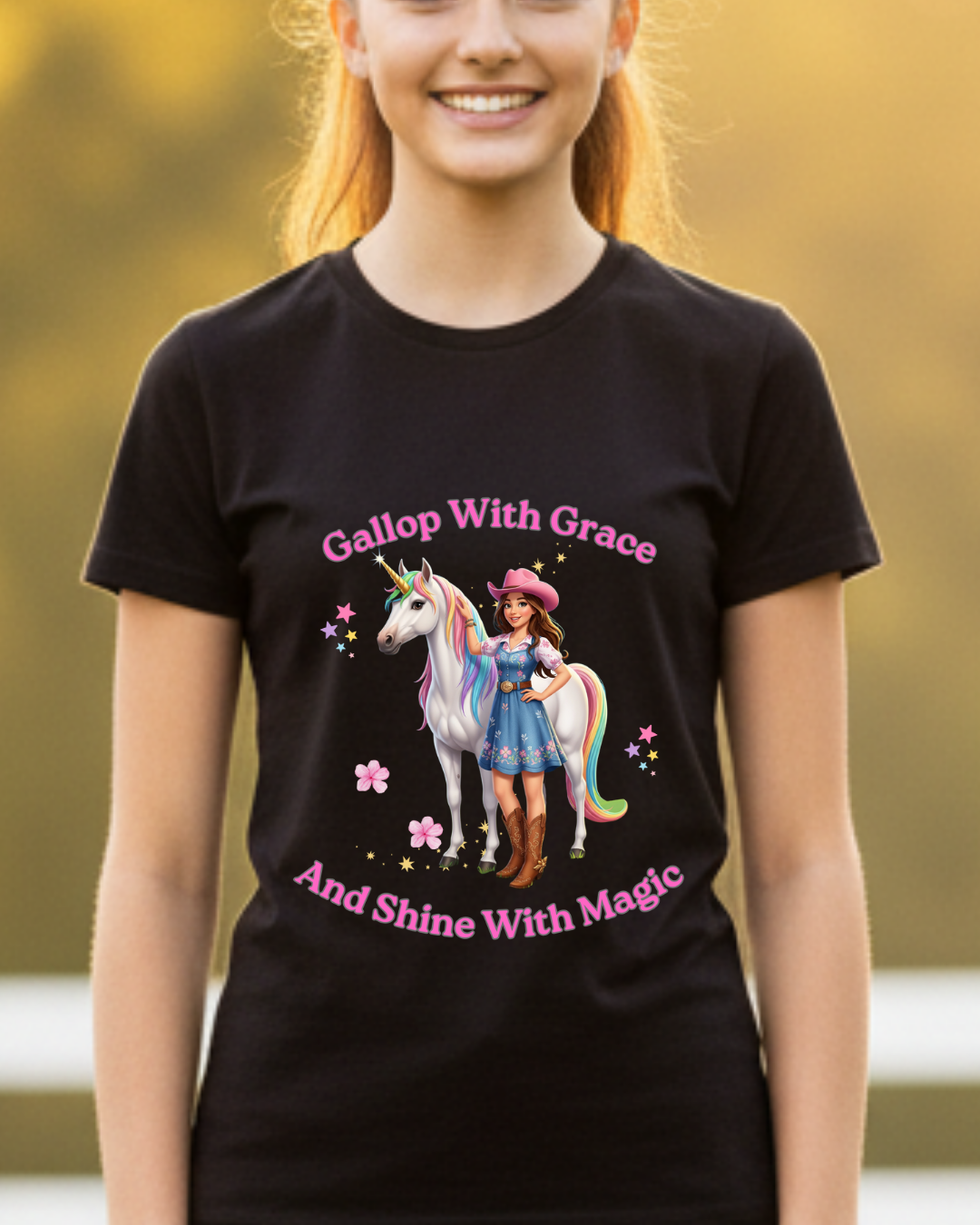 Gallop With Grace Graphic T-Shirt