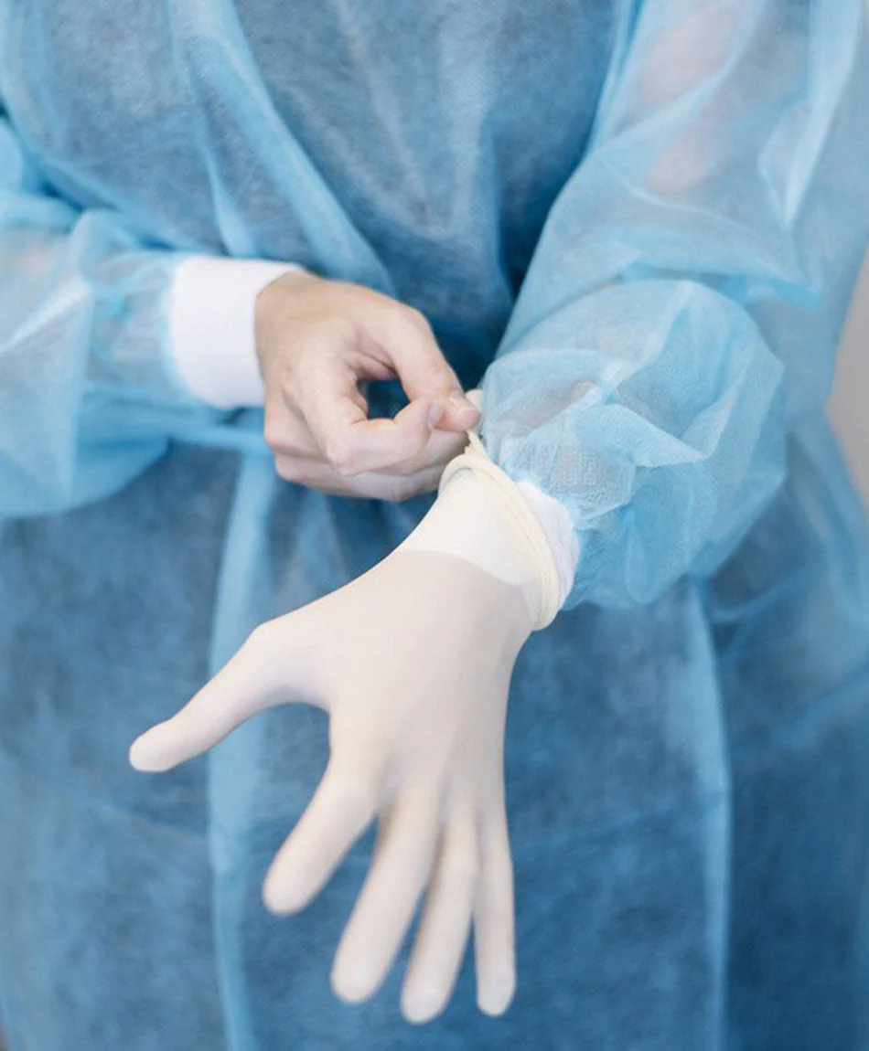 Coronation Latex Examination Gloves 