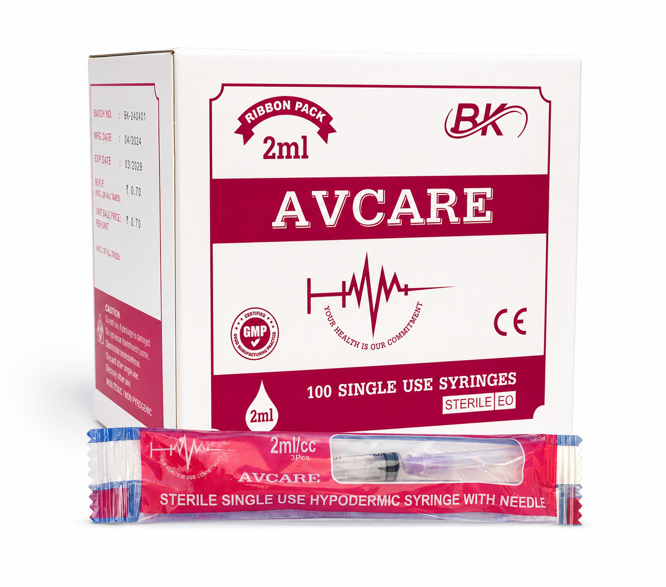 AVCARE Disposable Syringe