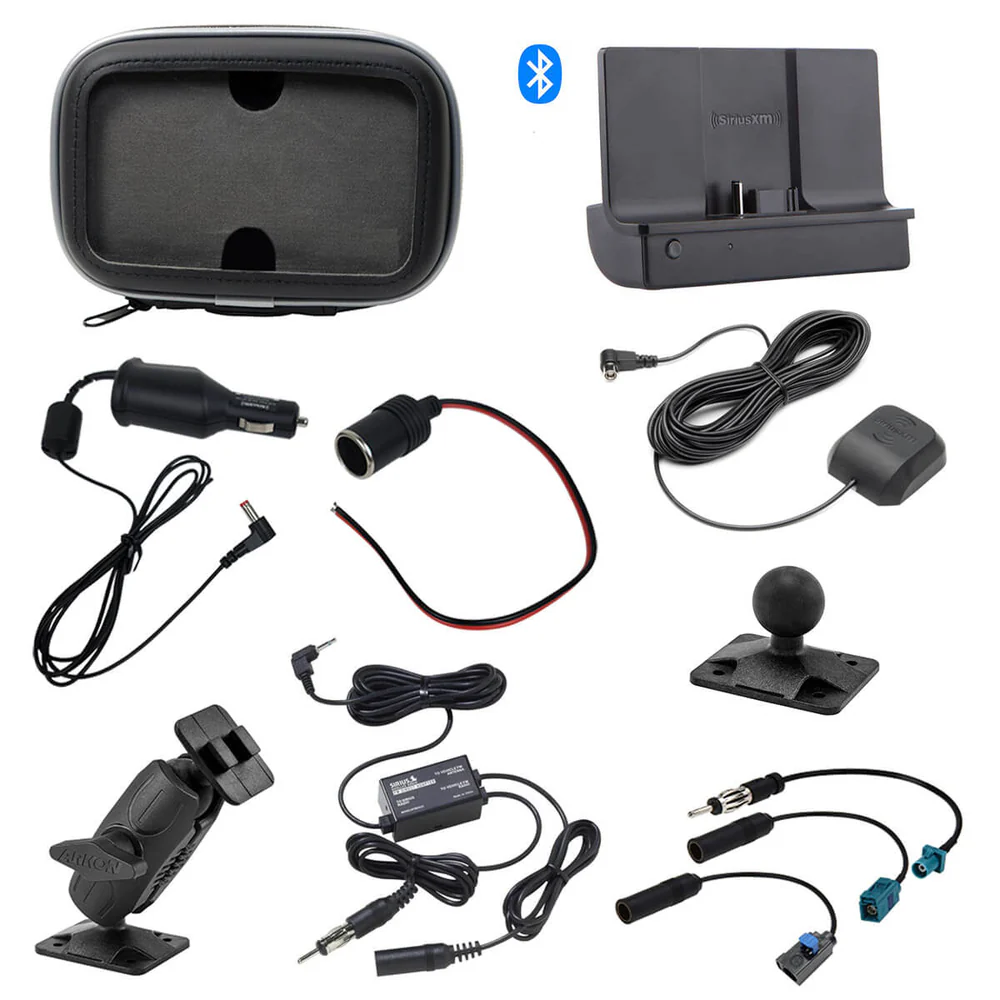 SiriusXM Radio Bluetooth UTV Installation Kit for Dock and Play Receivers