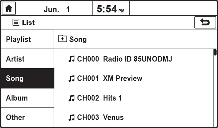 KIA SiriusXM Radio OEM Factory Radio Kit