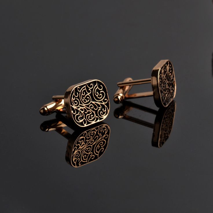 Elegant Gold Cufflinks