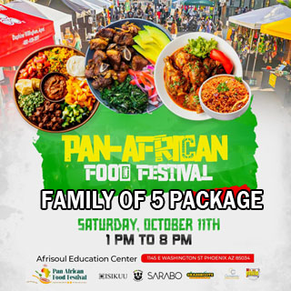 General Admission – Family Package (5 Guests)