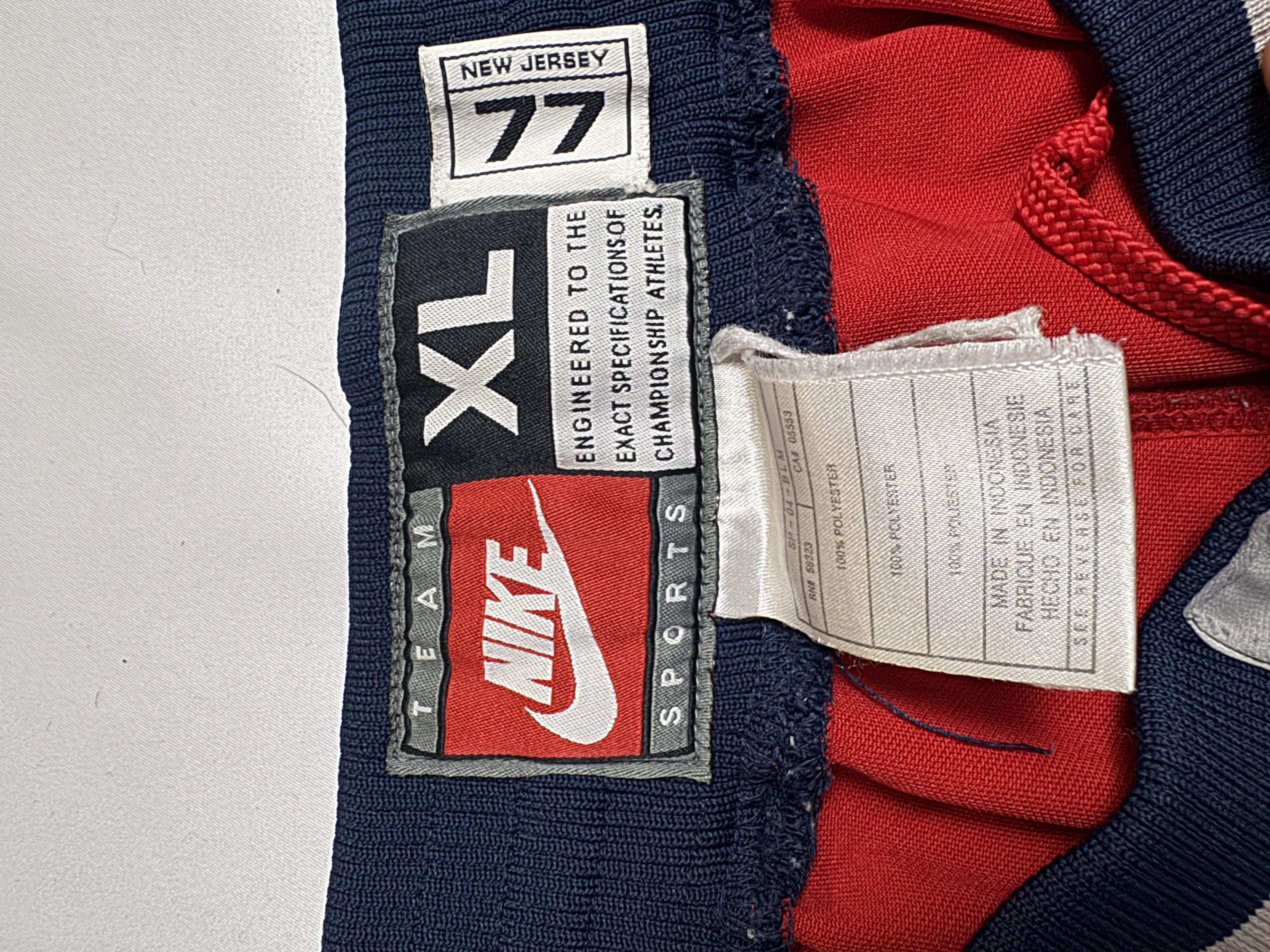 Retro Nike NBA Nets Jogginghose XL