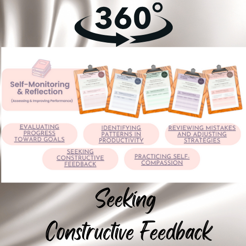 Seek Constructive Feedback