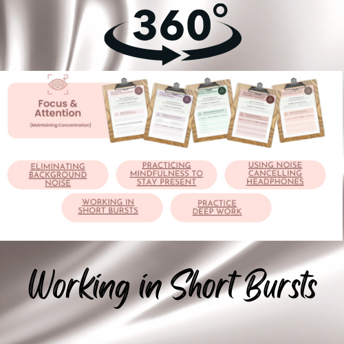 Working in Short Bursts