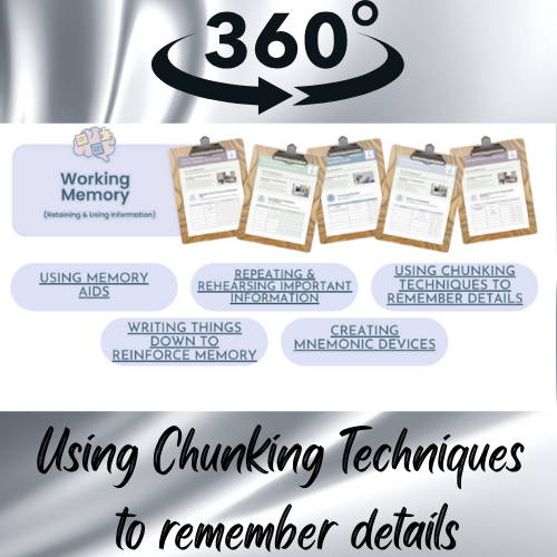 Using Chunking Techniques to Remember details