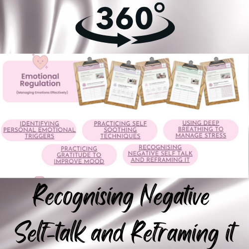 Recognizing Negative Self-Talk and Reframing it