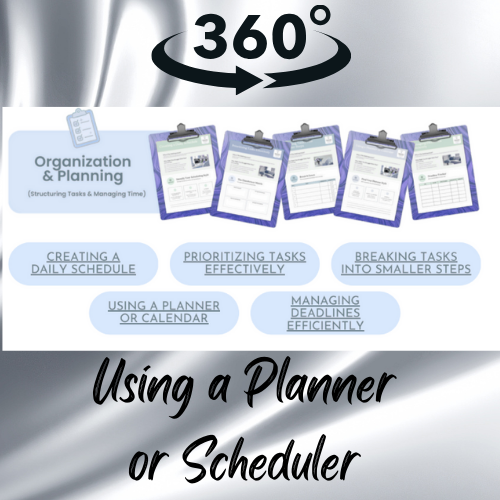 Using a Daily Planner or Scheduler