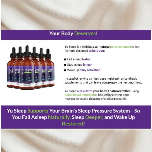 Yu Sleep All-Natural Sleep Formula