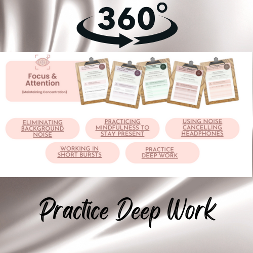Practice Deep Work